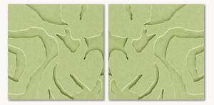 Modulárne akustické nástenné dekorácie Soft Embrace 1+2, 2 ks
