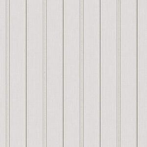 Vliesové tapety na stenu VILLA ROMANA 31580, pruhy niklové na svetlo hnedom podklade, rozmer 10,05 m x 0,53 m, MARBURG