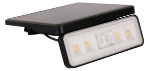 LED solárny reflektor so senzorom LED/8W/3,7V 2000 mAh IP54 čierny
