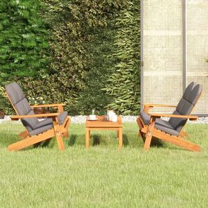 Maison Exclusive - 3-dielna záhradná sedacia súprava Adirondack akáciový masív
