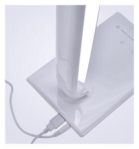Solight WO37-W - LED stolná lampa stmievateľná USB konektor LED/12W/230V biela