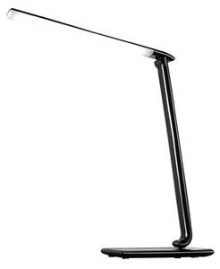 Solight WO37-B - LED stolná lampa stmievateľná USB konektor LED/12W/230V čierna