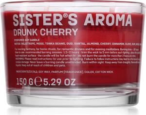 Sister's Aroma Drunk Cherry vonná sviečka 150 g