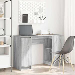 Maison Exclusive - písací stôl šedý Sonoma 120x42x76 cm drevený materiál