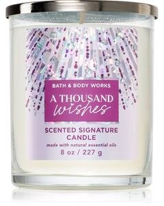 Bath & Body Works A Thousand Wishes vonná sviečka 227 g