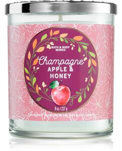 Bath & Body Works Champagne Apple & Honey vonná sviečka 227 g