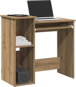 Maison Exclusive - písací stôl s policou Artisan dub 84x40x78cm drevený materiál