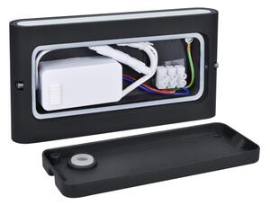 Solight WO800-B- LED Vonkajšie nástenné svietidlo MODENA LED/12W/230V IP54 čierna
