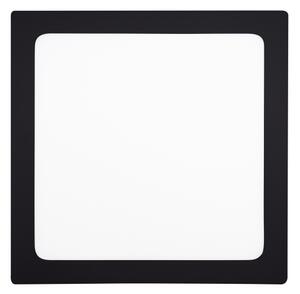 Solight WD175-B- LED Stropné svietidlo LED/24W/230V 3000/4000/6000K čierna hranatý