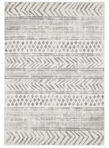 NORTHRUGS - Hanse Home koberce Kusový koberec Twin Supreme 103862 Grey / Cream – na von aj na doma - 120x170 cm