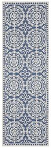 NORTHRUGS - Hanse Home koberce Behúň Twin Supreme 104130 Blue / Cream – na von aj na doma - 80x250 cm