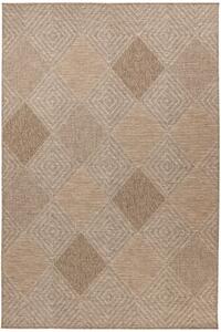 Exteriérový / interiérový koberec Pobrežie 4 - 120 x 170 cm , Tkaný, vonkajší a bytový, kusový, obdĺžnikový koberec, z polypropylénu, bez vlasu, škandinávsky štýl