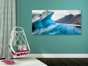 Obraz ľadovcové kryhy - 100x50