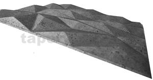 Stropné panely 3D XPS K64, cena za kus, rozmer 50 cm x 50 cm, Zirkon beton, IMPOL TRADE