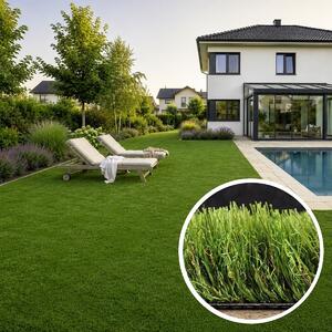 Artificial grass specialists, Umelá tráva Princess, vyrezať kruh, šíře 4m, zelená