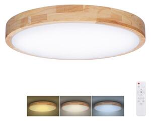 Solight WO8009- LED Stm. svietidlo SOLID OAK LED/48W/230V 3000-6500K pr. 39 cm+DO