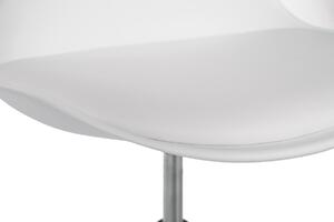 Ak furniture Otočná stolička FD005 biela