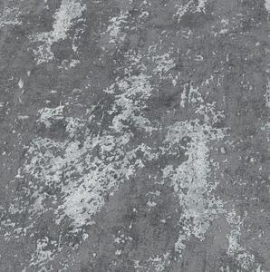 Vliesové tapety na stenu Casual Chic 10273-10, rozmer 10,05 m x 0,53 m, moderná vertikálna stierka tmavo sivá so striebornými odleskami, Erismann