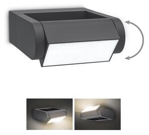 Brilagi - LED Vonkajšie nástenné svietidlo CROTONE LED/7W/230V antracit IP54