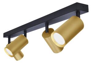 Brilagi - Bodové svietidlo SELE GOLDEN 4xGU10/30W/230V čierna/zlatá