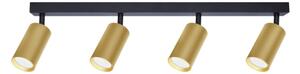 Brilagi - Bodové svietidlo SELE GOLDEN 4xGU10/30W/230V čierna/zlatá