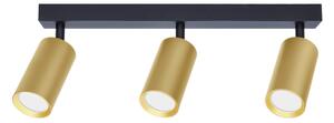 Brilagi - Bodové svietidlo SELE GOLDEN 3xGU10/30W/230V čierna/zlatá