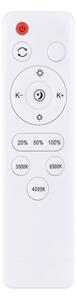 Solight WO8017 - LED Stm. strop. svietidlo LARIOS LED/48W/230V+DO pr.39 cm biela