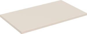 Kúpeľňová doska 80 cm béžová piesková MDF doska pod umývadlo