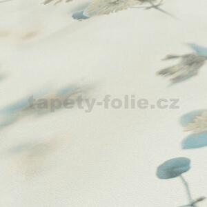 Vliesové tapety na stenu PintWalls 38726-2, rozmer 10,05 m x 0,53 m, lučné kvety modré, A.S. CRÉATION
