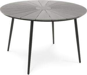 Di volio záhradný stôl 120 cm Palermo - šedý