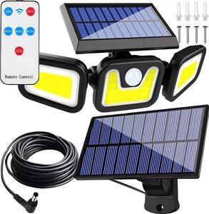 Pronett XJ5662 Solárne osvetlenie 165 LED so snímačom pohybu PIR