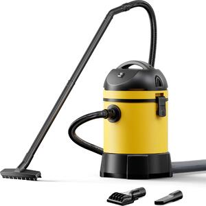 Vysávač do jazierka Wiltec 1400 W, objem 30 litrov, s 2 hadicami, vysávač kalu do bazéna vysávač kalu do jazierka vysávač kalu do jazierka mokro-suchý vysávač s automatickým systémom vyprázdňovania