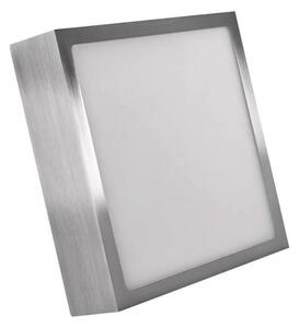 LED Stropné svietidlo LED/12,5W/230V 3000/3500/4000K 17x17 cm chróm