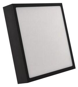 LED Stropné svietidlo LED/21W/230V 3000/3500/4000K 22,5x22,5 cm čierna