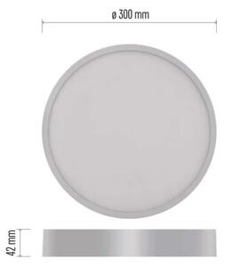LED Stropné svietidlo LED/28,5W/230V 3000/3500/4000K pr. 30 cm biela