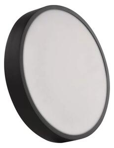 LED Stropné svietidlo LED/28,5W/230V 3000/3500/4000K pr. 30 cm čierna