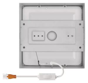 LED Stropné svietidlo LED/12,5W/230V 3000/3500/4000K 17x17 cm biela