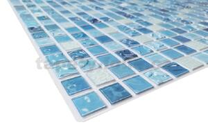 Obkladové panely 3D PVC TP10027828, cena za kus, rozmer 955 x 480 mm, mozaika Azure, GRACE