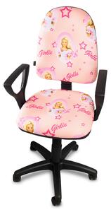 Detská otočná stolička BRENDA - GIRL