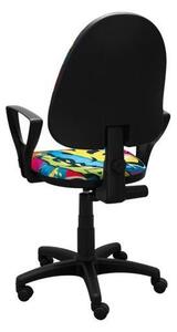 Detská otočná stolička GREG - GRAFFITI color