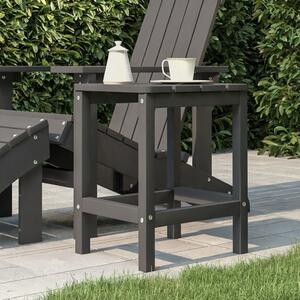 Maison Exclusive – Záhradný stôl Adirondack, antracitová farba, 38 x 38 x 46 cm, HDPE