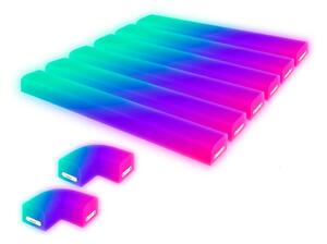 Brilo - LED RGBIC stmievateľná lišta Smart LED/24W/230V Wi-Fi Tuya