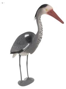 Gardlov 27419 Záhradná dekorácia volavka 66 cm, sivá