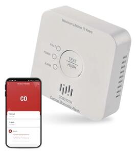 Detektor oxidu uhoľnatého GoSmart 2xAA Wi-Fi Tuya
