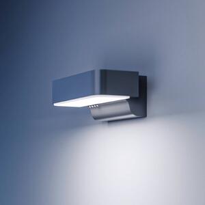 STEINEL LED vonkajšie nástenné svietidlo L 800 SC, senzor, strieborné, Hliník / sivá / zinok, Hliník, Moderný, Nástenné svietidlo