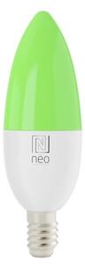 Immax NEO 07716L - LED RGB+CCT Stm. žiarovka E14/5,5W/230V 2700K Wi-Fi Tuya