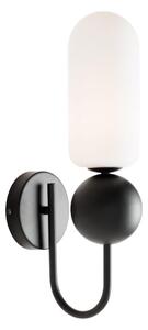 MAXLIGHT W0381 - Nástenná lampa ROMA 1xG9/12W/230V čierna