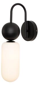 MAXLIGHT W0381 - Nástenná lampa ROMA 1xG9/12W/230V čierna
