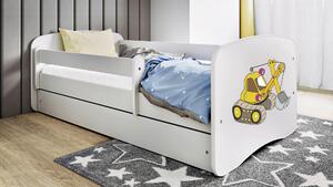POSTEĽ PRE DETI A MLÁDEŽ 80/160 cm, biela MID.YOU - Detské izby, Online Only