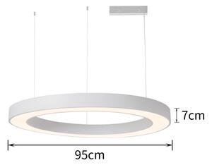 Immax NEO 07214L - LED Stmievateľný luster PASTEL LED/68W/230V biela 95cm Tuya + DO